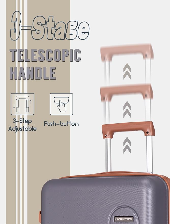 Luggage Sets 5 Piece, Suitcases