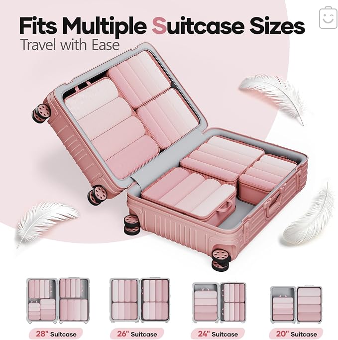 Veken 6/9/11 Set Compression Packing Cubes