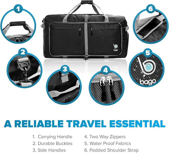 Bago Big XXL Foldable Duffel Bags