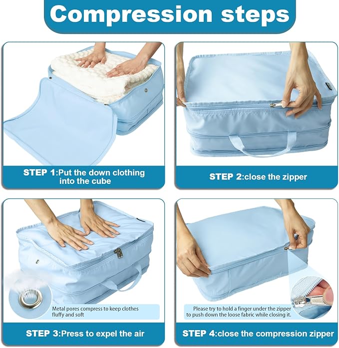 Extra Large Compression Packing Cubes