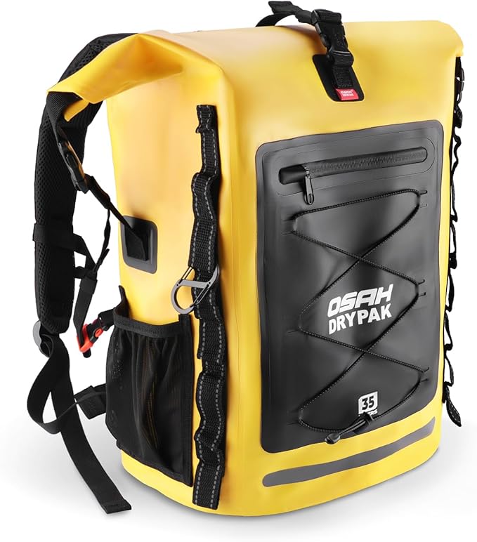Waterproof Backpack Dry Bag 35L/55L/85L– Heavy Duty Roll-Top Hiking Backpack