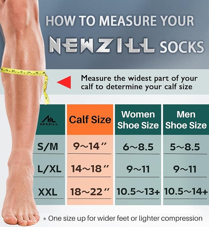 NEWZILL Copper Compression Socks