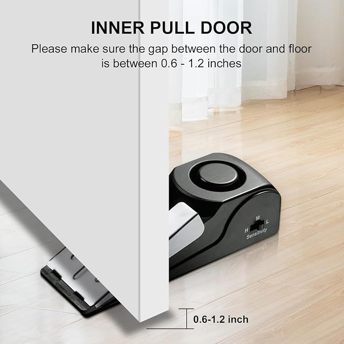 2 Pack Door Stop Alarm, Door Stopper