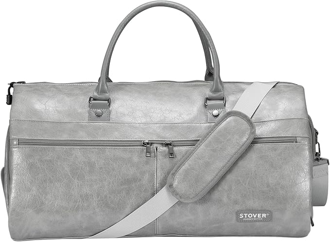 STOVER Garment Travel Duffle Bag, Large 2-in-1 Convertible Carry-on Luggage