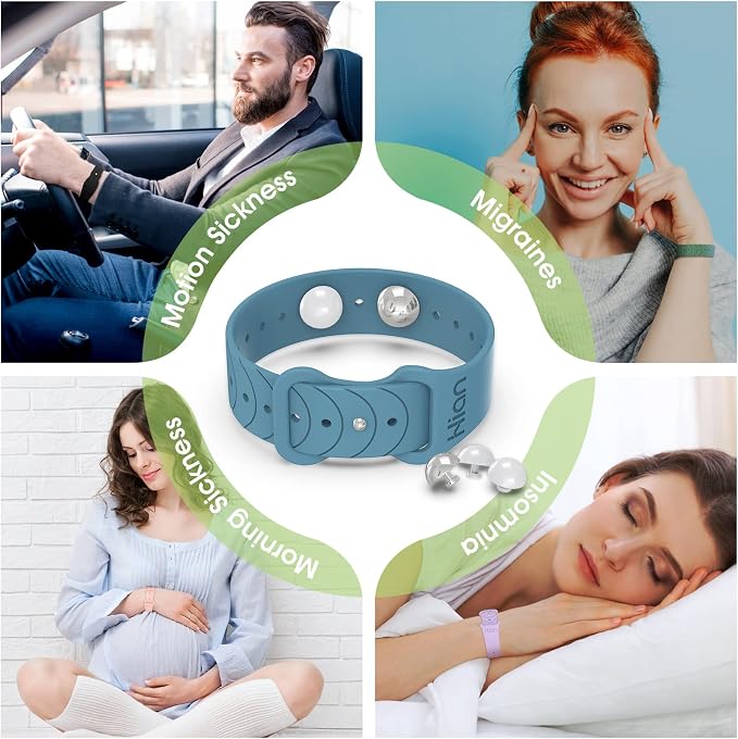 Hion Motion Sickness Bracelets Sea Sickness Wristbands