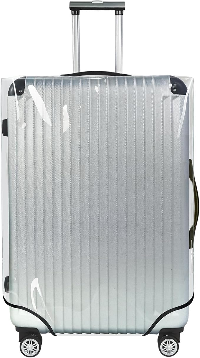 Explore Land Clear Luggage Cover Tough Protector Fits