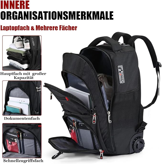 Extra Large Rolling Backpack