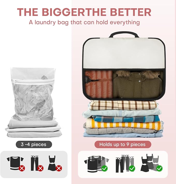 8 PCS Compression Packing Cubes