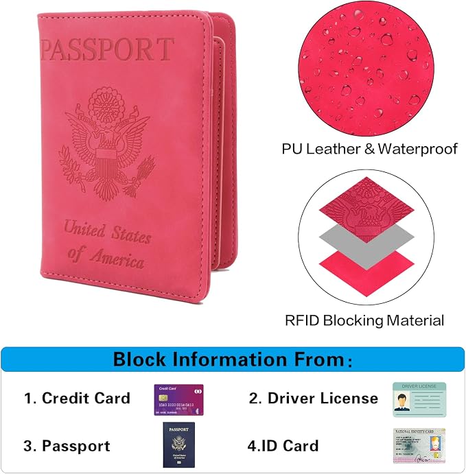 Melsbrinna Rfid Passport Holder