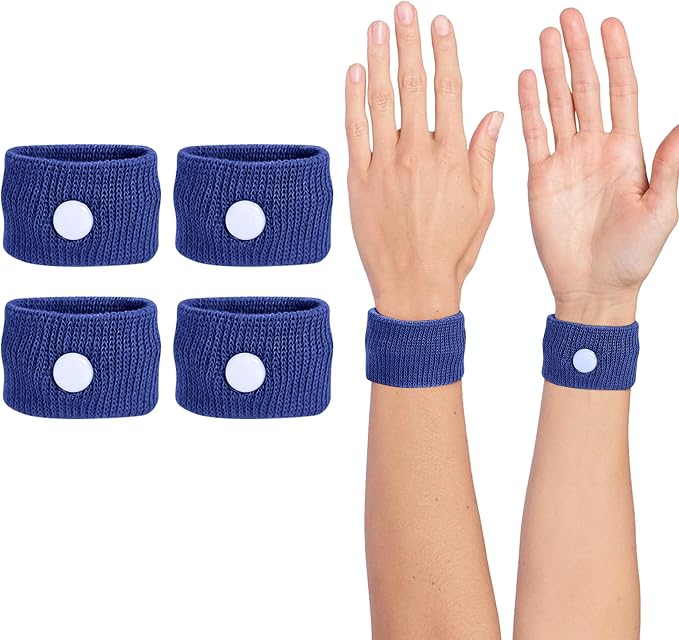 Motion Sickness Wristband, Anti-Nausea Acupressure Wrist Band