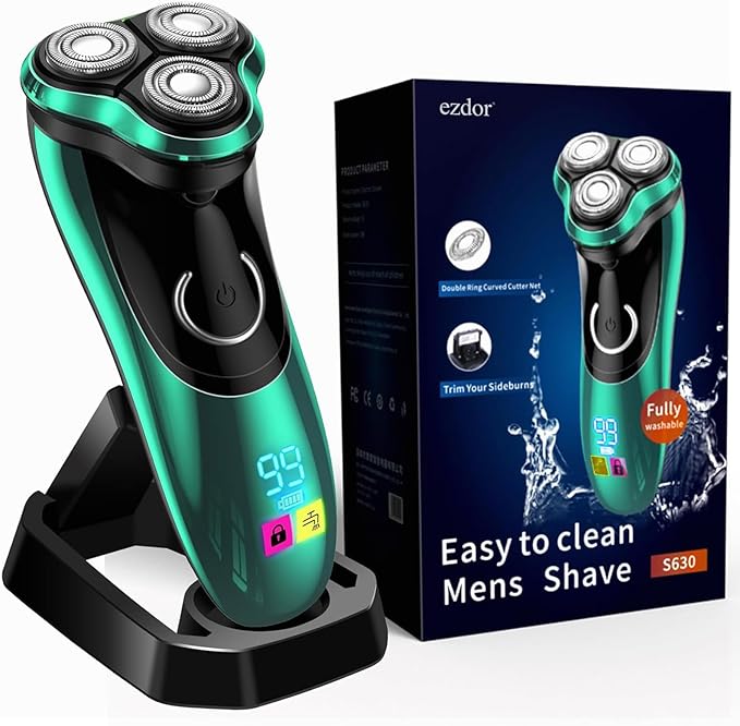 Electric Razor for Men, Rechargeable Shaver
