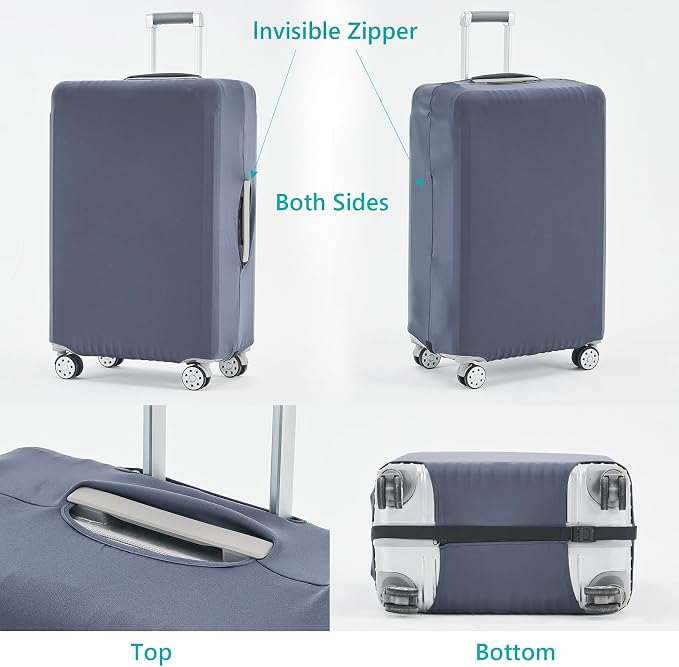 Travelkin Luggage Covers For Suitcase Tsa Approved, Suitcase Cover Protector