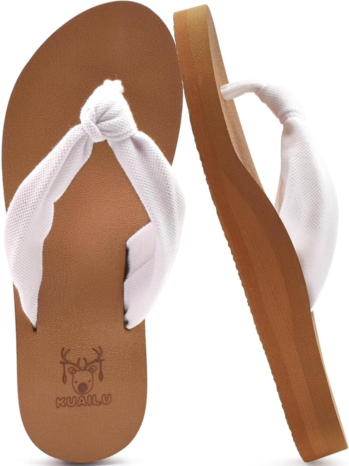 KuaiLu Flip Flops for Women