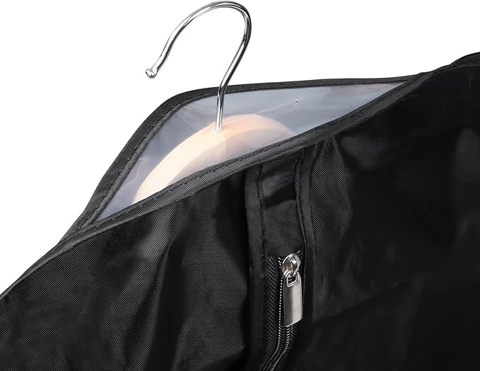 Univivi Garment Bag Suit Bag for Storage and Travel 60 inches, Lightweight