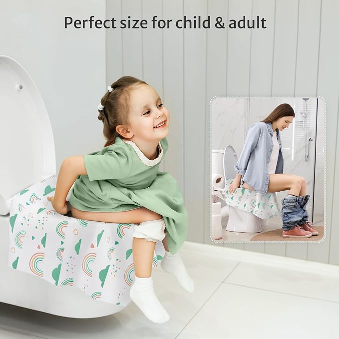 Blissful Diary 30 Pcs Toilet Seat Covers Disposable