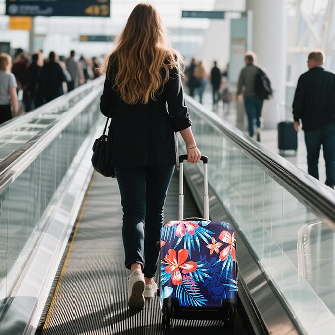WUJIAONIAO Travel Luggage Cover Baggage Suitcase Cover Protector Skins 18-32