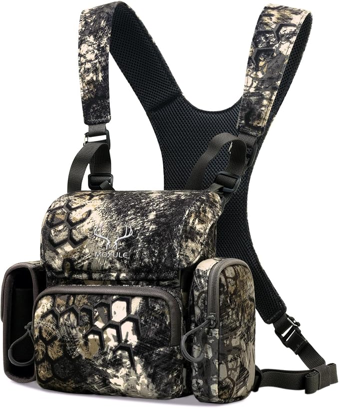 Binocular Harness Chest Pack: Waterproof Bino Case