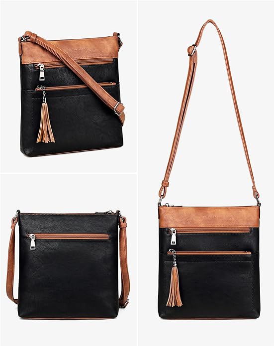 MASINTOR Crossbody Purses for Women, Adjustable Strap Shoulder Bag