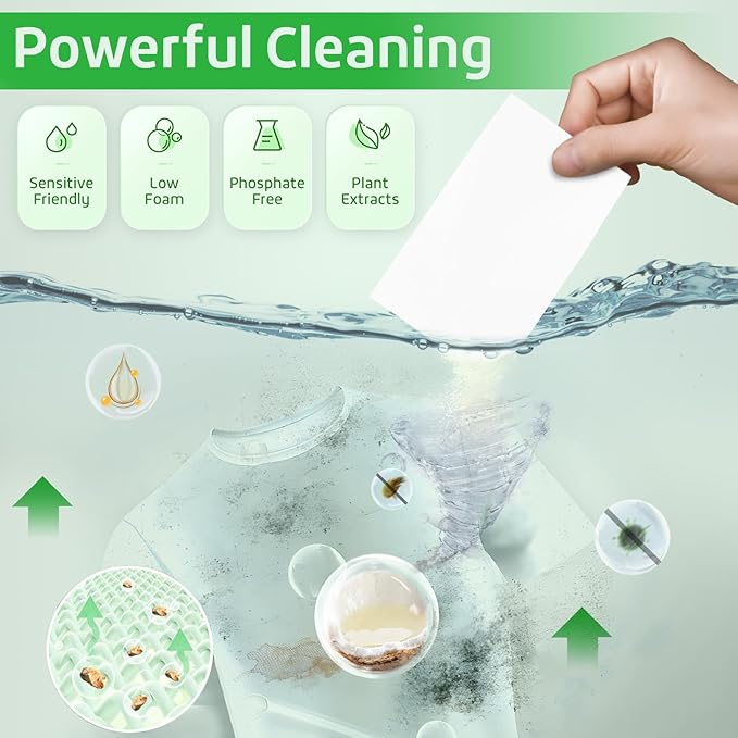 Poesie Laundry Detergent Sheets 3 Pack 480 Sheets 240 Loads Laundry Detergent