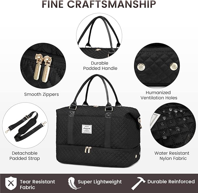 LOVEVOOK Travel Duffle Bag, Weekender Bags