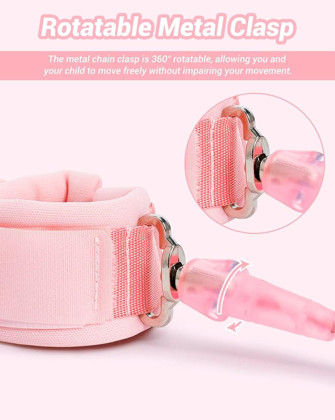 Anti Lost Wrist Link, Dr.meter 2 Pack Toddler Safety Leash