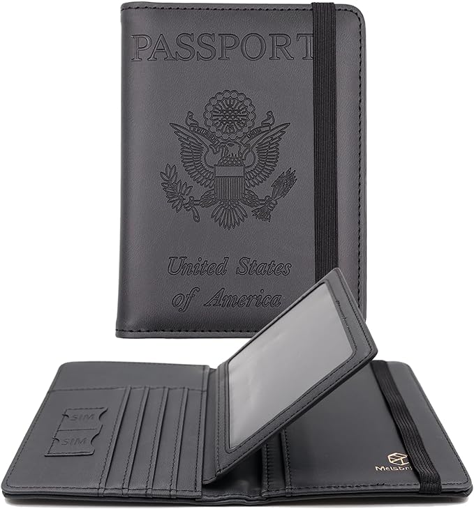 Melsbrinna Rfid Passport Holder
