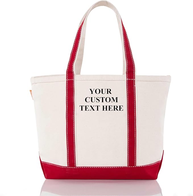 CB STATION Medium Classic Canvas Tote Bag