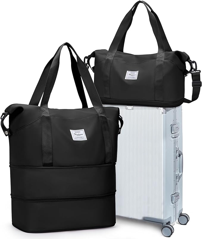 Travel Duffel Bag, Sports Tote Gym Bag, Shoulder Weekender Overnight Bag