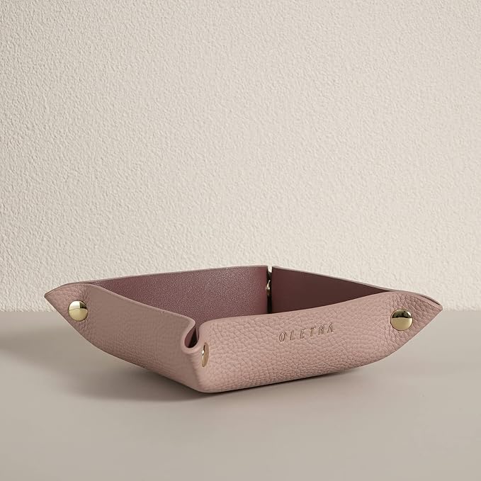 OLETHA Small Foldable Valet Tray