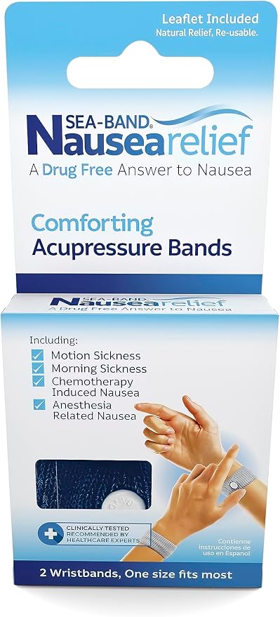 Sea-Band Anti-Nausea Acupressure Wristband