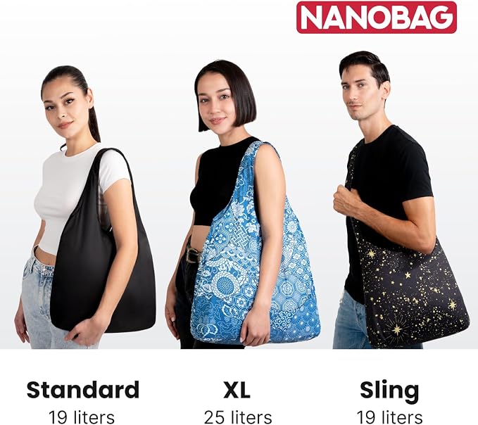 Nanobag Ultra-Lightweight Heavy Duty Foldable Tote
