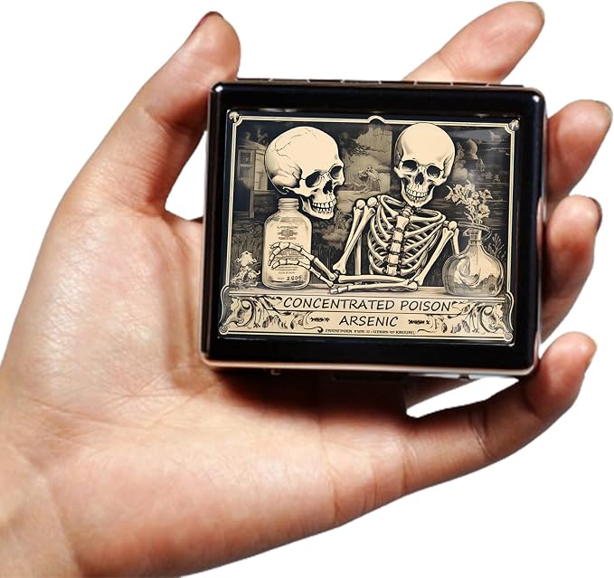Silver Vintage Pill Box 7 Day Metal Pill Box