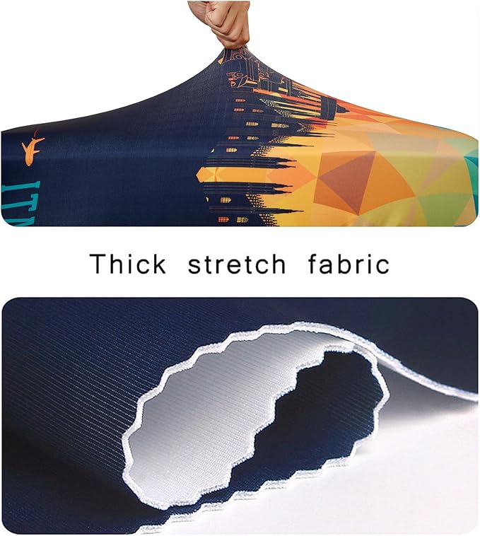 WUJIAONIAO Travel Luggage Cover Baggage Suitcase Cover Protector Skins 18-32