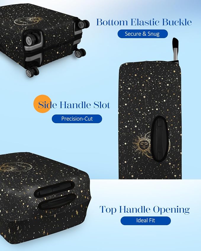 Slohif Luggage Cover for Suitcase Tsa Approved Protector