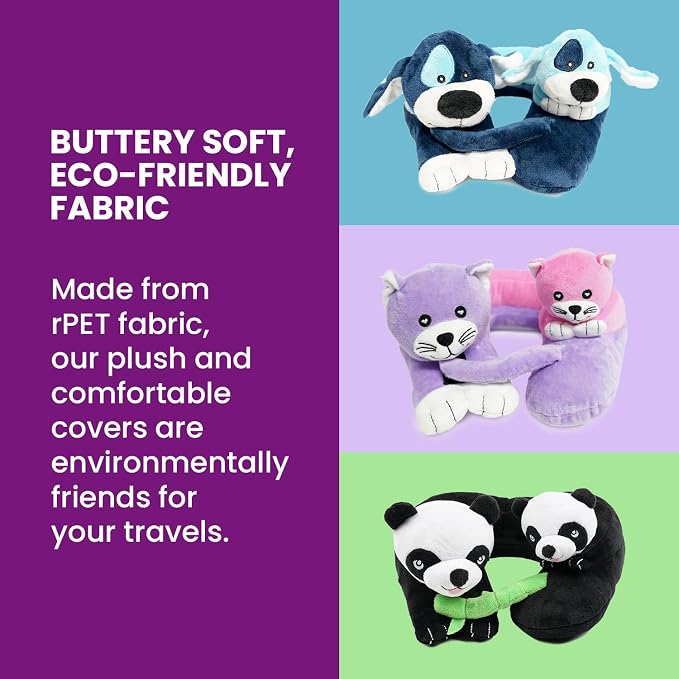 Cabeau Airplane Travel Pillow for Kids – Evolution Kids – Neck Support for