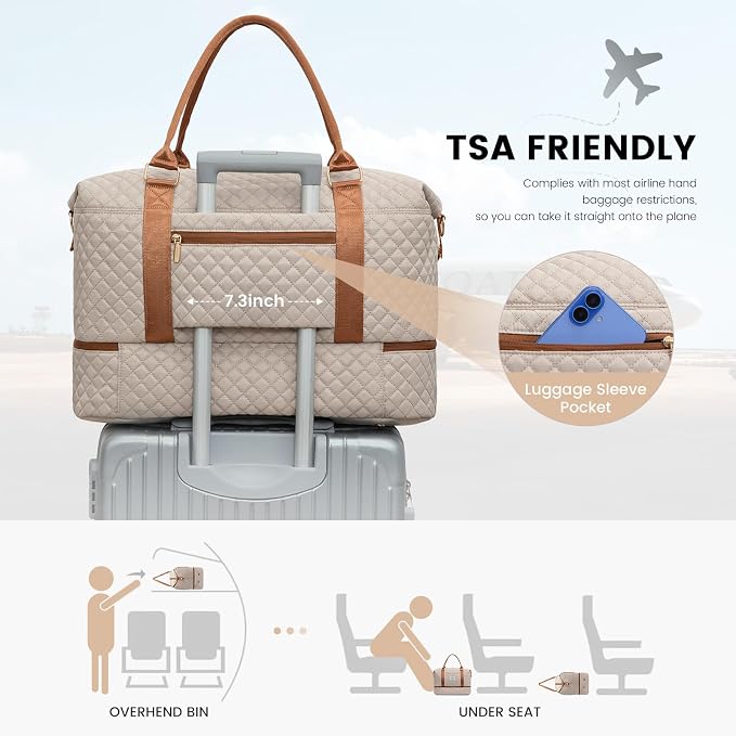 LOVEVOOK Travel Duffle Bag, Weekender Bags