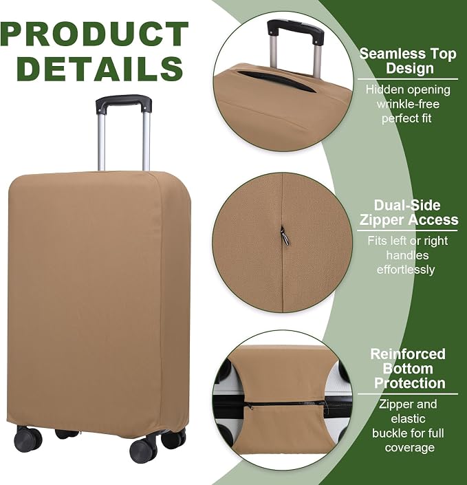 PATIKIL Luggage Cover, Suitcases Covers Elastic Carry on Cover Protector