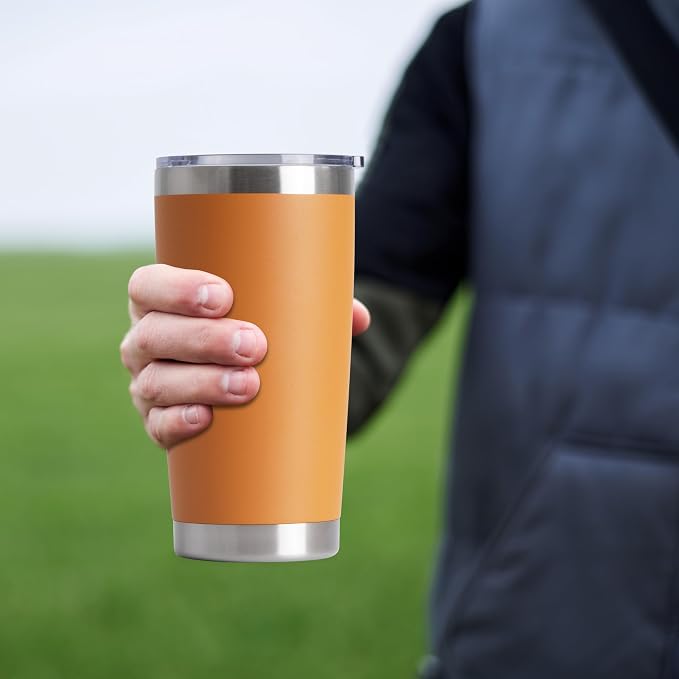 HASLE OUTFITTERS 20oz Stainless Steel Tumblers Bulk, Insulated Travel Cup