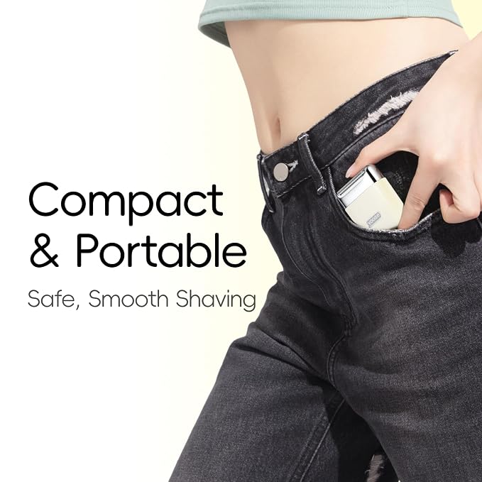 yoose Electric Razors for Women, IPX7 Alloy Body Bikini Trimmer for Women