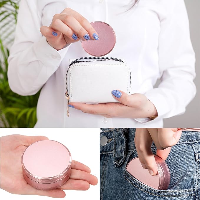 Metal Travel Pill Box 3 Compartment