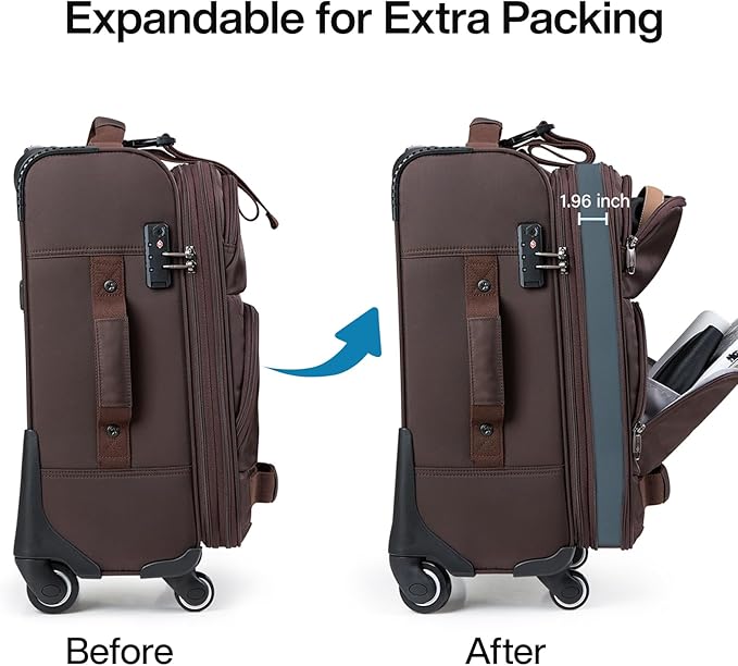 Hanke 28 Inch Softside Expandable Luggage