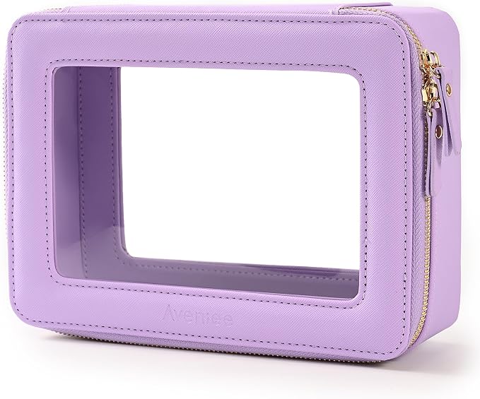 Aveniee Clear Makeup Bag Organizer, Large Travel Toiletry Bag