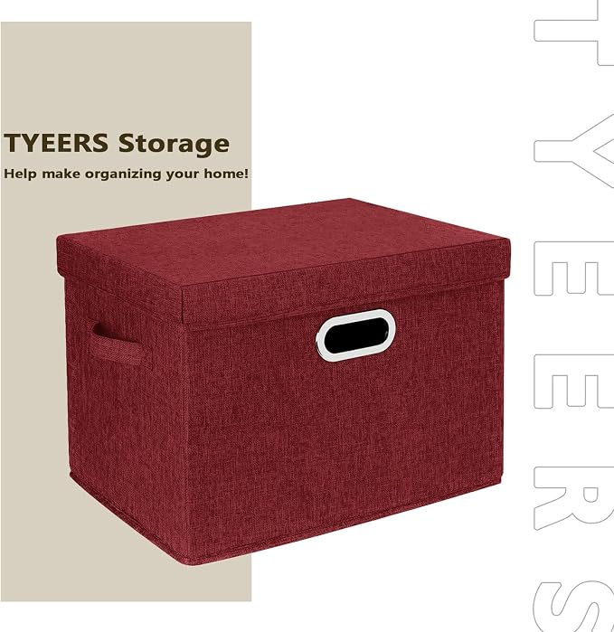 TYEERS Large Collapsible Storage Bins