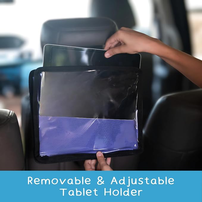 Kids Travel Tray for Car Seat- Purple- The Essential Travel Lap Desk