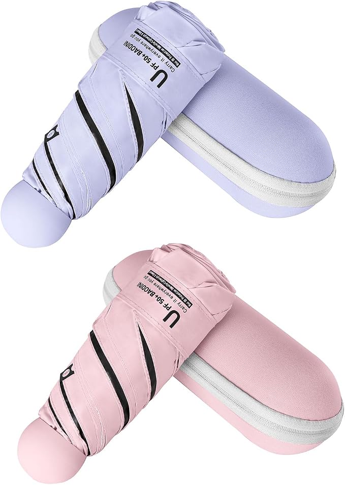 BAODINI Travel Mini Umbrella for Purse