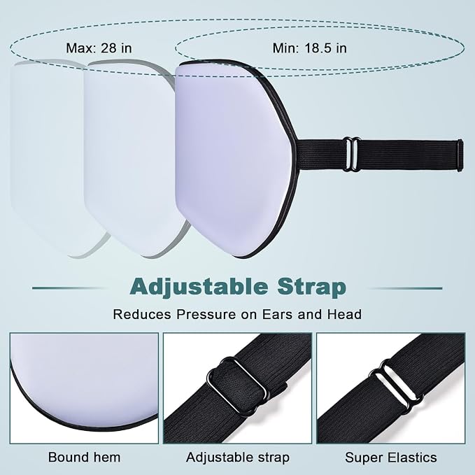 Sleep Mask, Real Natural Pure Silk Eye Masks