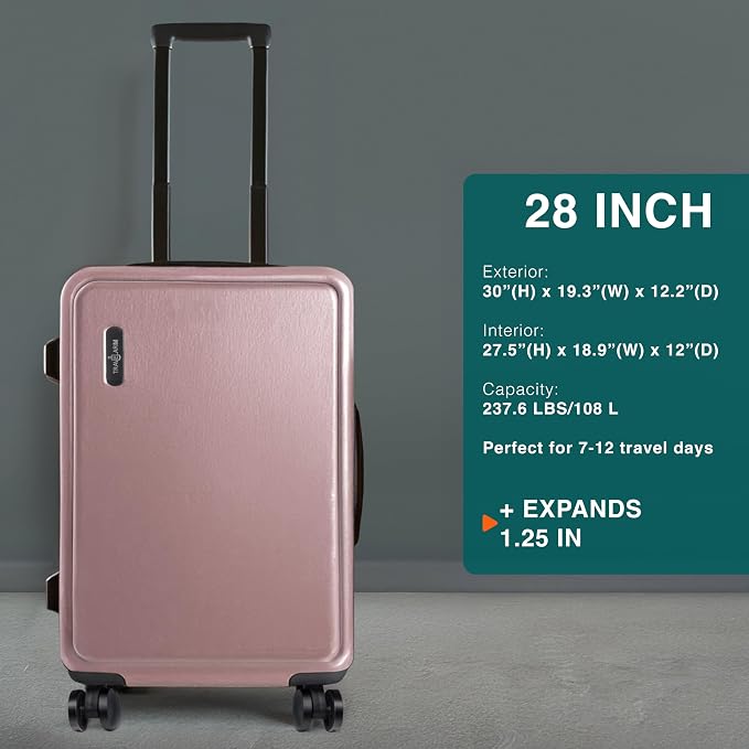 Luggage Sets 3 Piece, 22 Inch Carry on Luggage and 28 Inch Suitcases