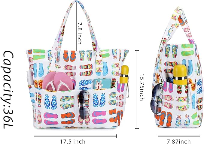 Waterproof Beach Tote Pool Bags