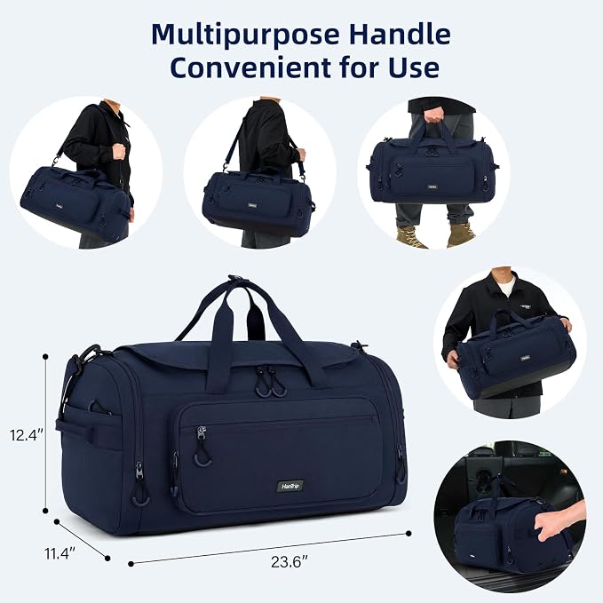 Large Travel Duffle Gym Bag