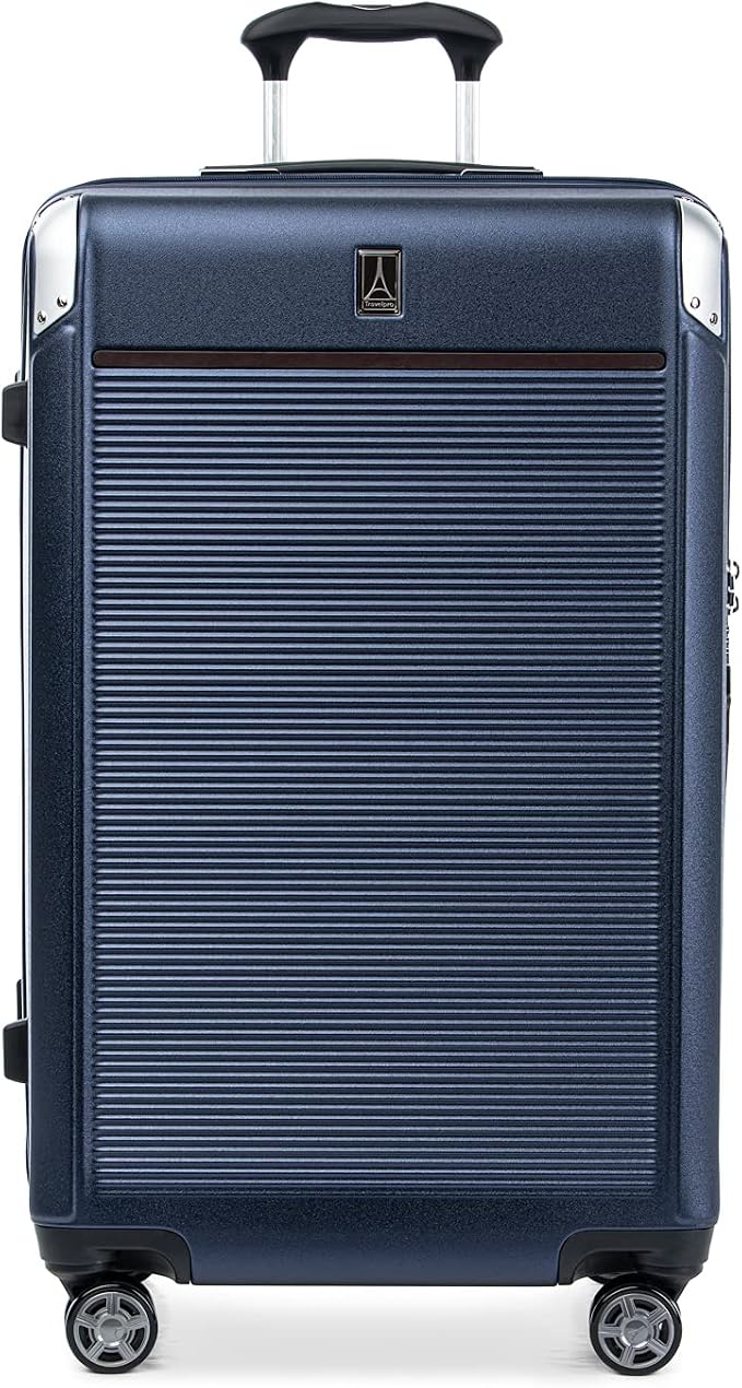 Travelpro Platinum Elite Hardside Expandable Checked Luggage, 8 Wheel Spinner